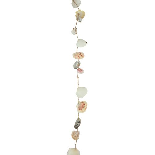 Itens Decoração suspensa decoração concha marítima natural 110cm Ø5–10cm