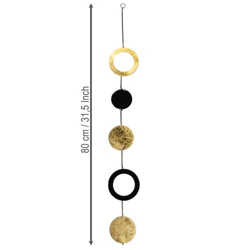 Itens Círculos e discos decorativos para pendurar na janela, estilo moderno para qualquer decoração, 80 cm
