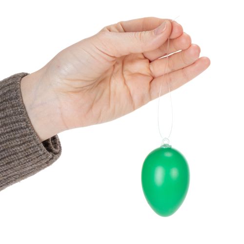 Itens Enfeites de ovos de Páscoa para decoração de primavera, casa ou jardim. Itens decorativos coloridos, 6 cm, 24 peças.