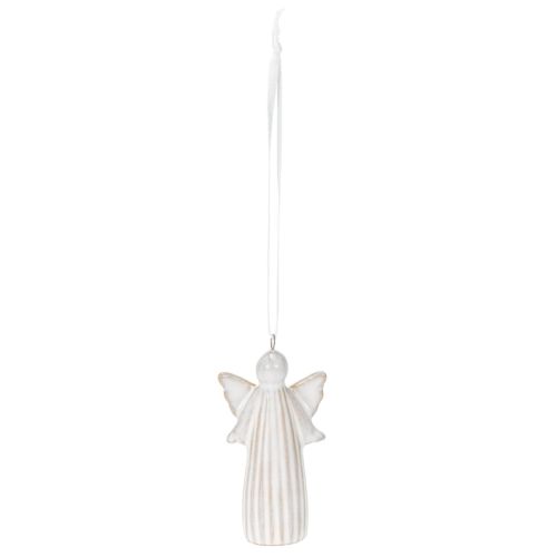 Pingente de anjo decorativo para pendurar na árvore de Natal, 8 cm, conjunto de 4 peças. | Floristik24.pt