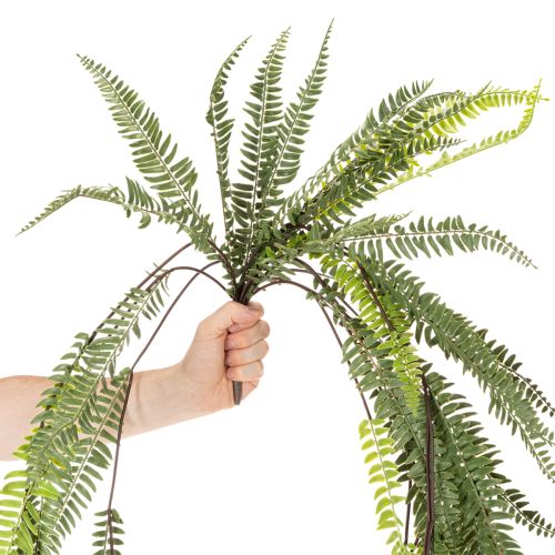 Samambaia artificial, ramo decorativo para colar e pendurar, 118 cm | Floristik24.pt