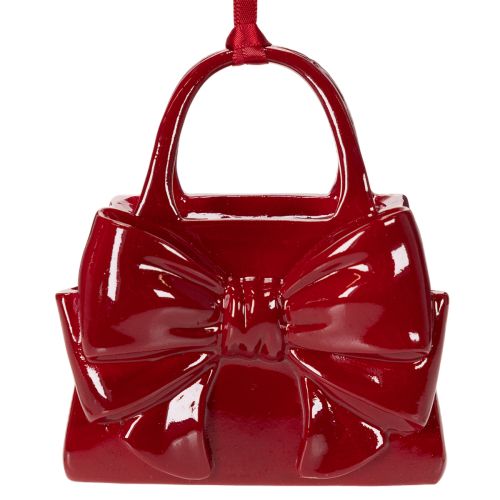 Bolsa decorativa com laço para