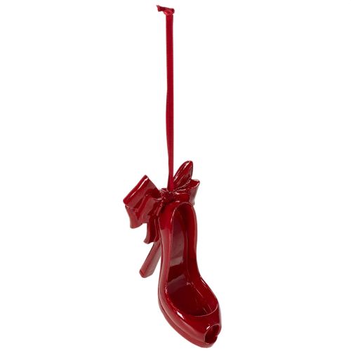 Sapatinho decorativo para pendurar com laço, 10 cm comprar | Floristik24.pt