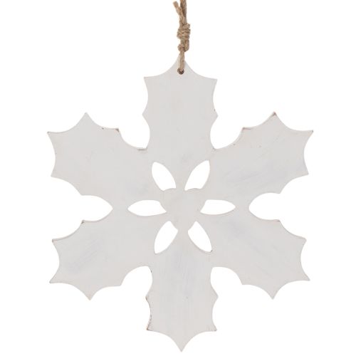 Enfeite de azevinho, decoração natalina para pendurar, 26 cm | Floristik24.pt