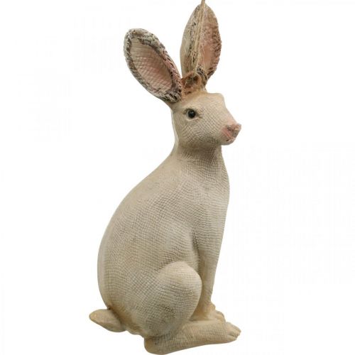 Itens Figura de coelhinho da páscoa para pendurar decoração de páscoa polyresin H9.5cm 4pcs