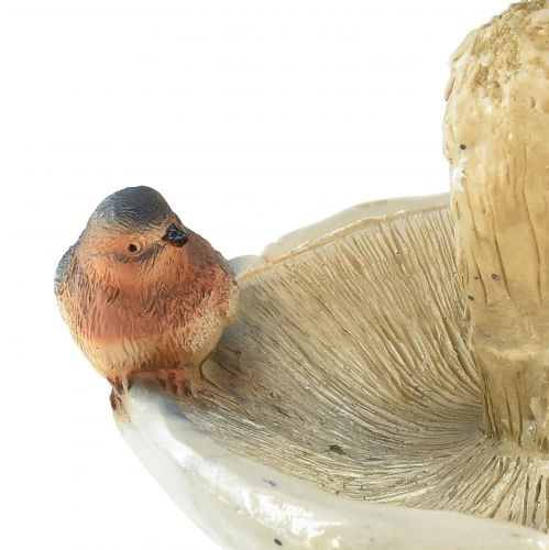 Itens Cogumelo decorativo com decoração de outono de pássaro para pendurar Ø15cm Alt.12cm