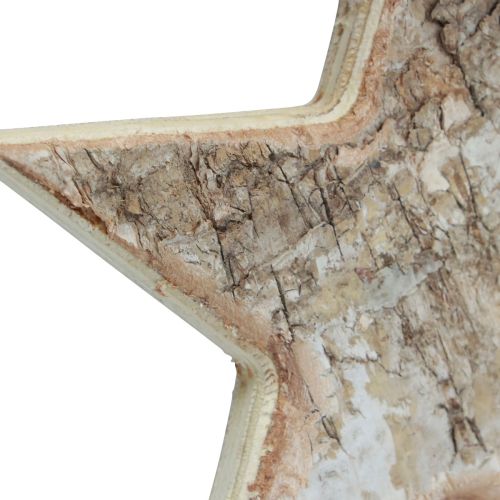 Itens Cabide decorativo decorativo de estrelas de madeira madeira decorativa rústica Ø15cm