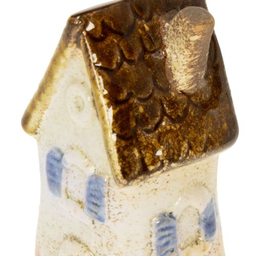 Itens Conjunto de cerâmica para decoração de interiores e vasos de flores. Ideal para presente. 10 cm, 3 peças.