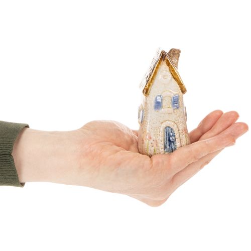 Itens Conjunto de cerâmica para decoração de interiores e vasos de flores. Ideal para presente. 10 cm, 3 peças.