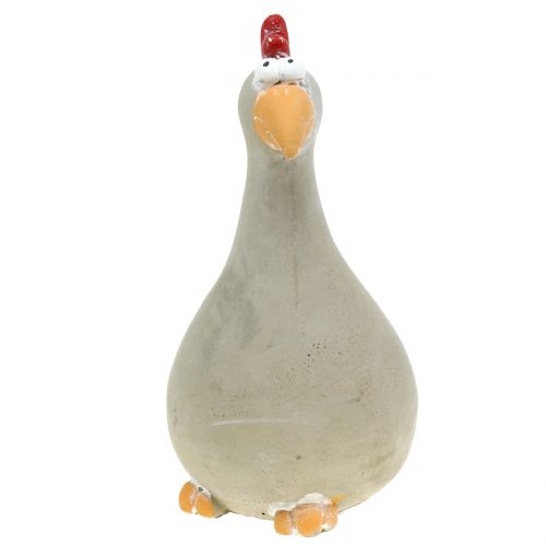 Floristik24 Figura decorativa galo concreto H20,5cm