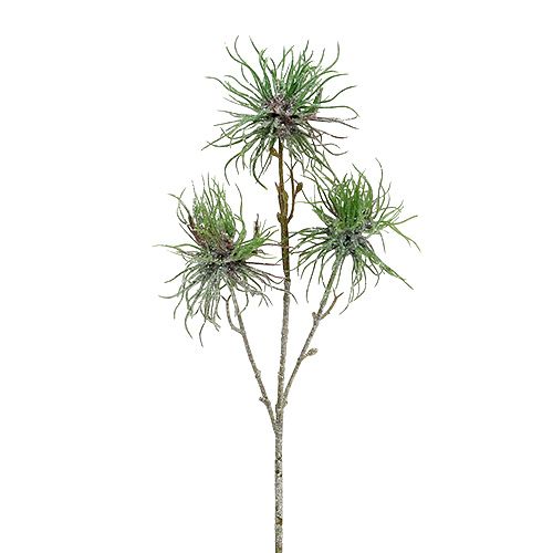 Ramo de hamamélis 44cm verde, prata 1p