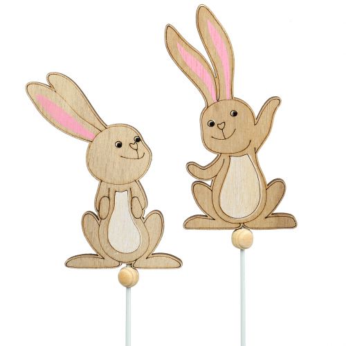 Floristik24 Bunny nature no plug 8pcs