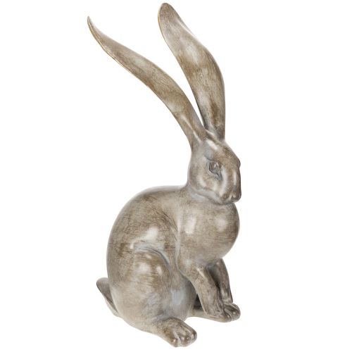 Floristik24 Estatueta decorativa de coelho para decoração elegante de primavera e Páscoa, 52 cm