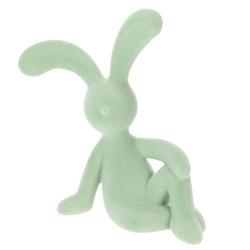 Figura decorativa de coelho da Páscoa para decoração elegante de casa e Páscoa, 22 cm, 2 peças