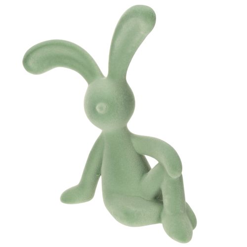 Estatueta decorativa de coelho, figura fofa para um ambiente primaveril em qualquer cômodo, 38 cm