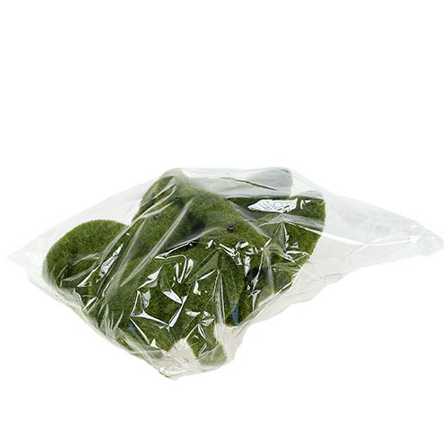 Floristik24 Coelho sentado verde reunido Alt.13,5 cm 4 unidades