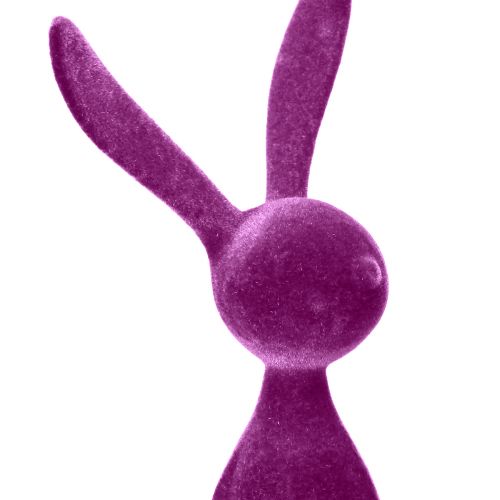 Itens Rabbit Edge Sitters Coelhinhos da Páscoa Coloridos Flocados – 2ª Escolha – 28cm 4 unidades