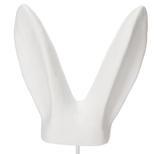 Itens Estacas de jardim com orelhas de coelho para um design criativo de canteiros de flores, 31 cm, 4 peças