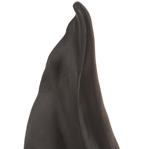 Floristik24 Decoração de Orelhas de Coelho Coelho da Páscoa em Preto 20cmx7,5cmx29cm