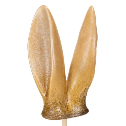 Estaca de Jardim com Orelhas de Coelho, Estatueta de Animal da Primavera para Decorações de Jardim e Páscoa, 29cm, Conjunto com 4 Peças