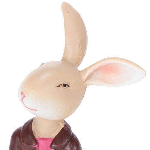 Itens Conjunto de miniaturas de coelhinhos da Páscoa, decoração de mesa fofa para a Páscoa e a primavera, 9 cm, 4 peças.