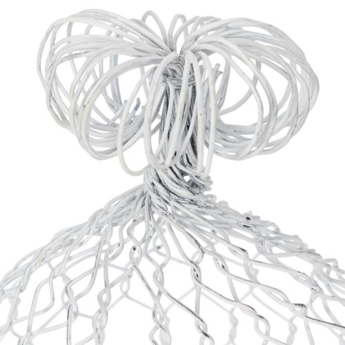 Itens Sino de arame vintage para decoração de mesa em estilo rústico campestre, 23 cm