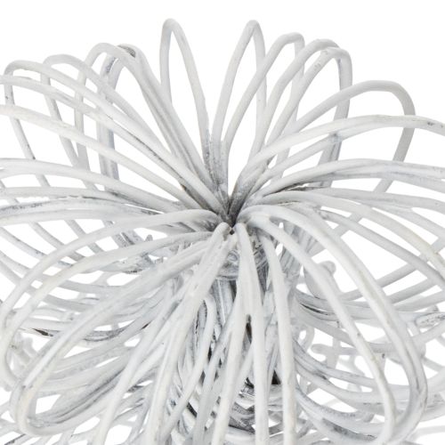 Itens Sino de arame vintage para decoração de mesa em estilo rústico campestre, 23 cm