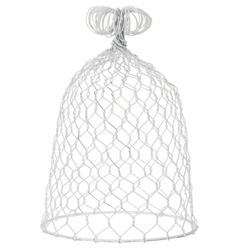 Itens Sino de arame vintage para decoração de mesa em estilo rústico campestre, 23 cm