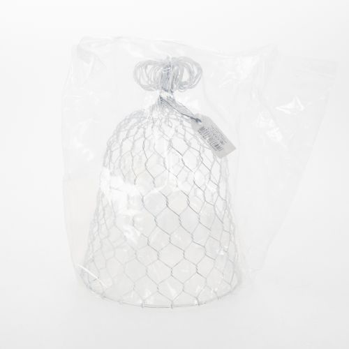 Itens Sino de arame vintage para decoração de mesa em estilo rústico campestre, 23 cm