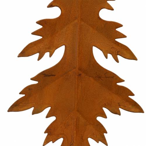 Floristik24 Folhas de outono pátina para pendurar 13 cm 4 unidades