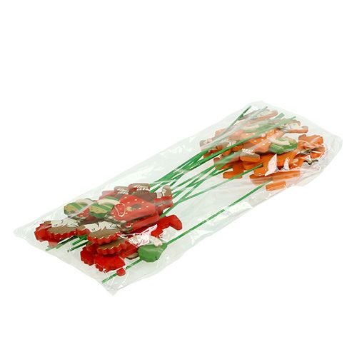 Floristik24 Outono varas ouriço com bolo 12 unidades