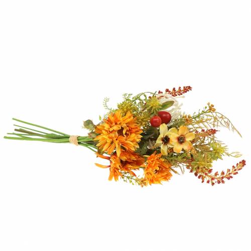 Floristik24 Ramo de flores laranja outono 40cm