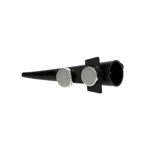 Itens Alfinete de homem com íman Preto, mate
