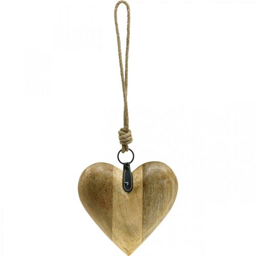 Itens Coração de madeira, coração decorativo para pendurar, decoração de coração Alt.19cm