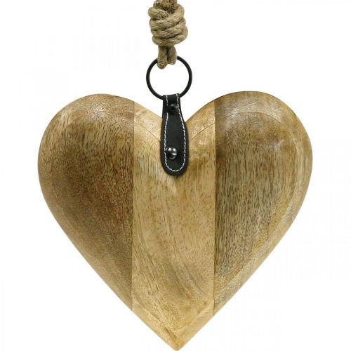 Itens Coração de madeira, coração decorativo para pendurar, decoração de coração Alt.19cm