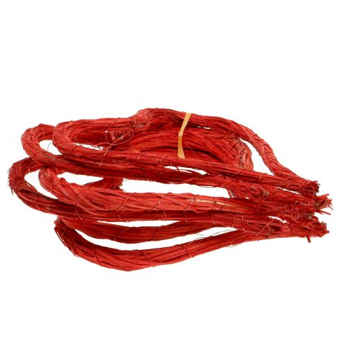 Floristik24 Coração de bastão para pendurar vermelho 20cm 6pcs