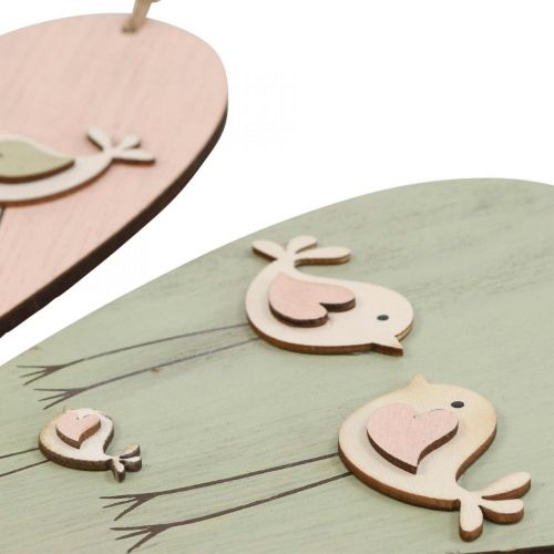 Itens Coração de madeira, coração decorativo para pendurar, decoração de coração Alt.16cm 6 unid.