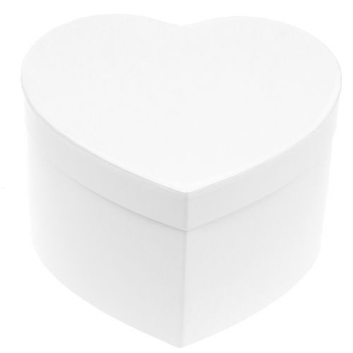 Floristik24 Caixa de flores em forma de coração 18/20cm 2pcs