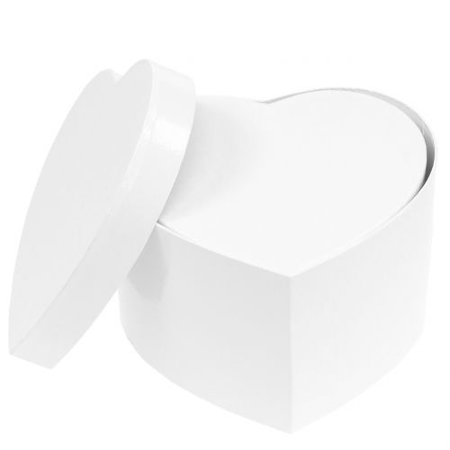 Floristik24 Caixa de flores em forma de coração 18/20cm 2pcs