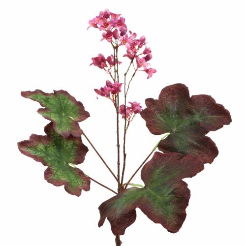 Floristik24 Roxo Sinos Heuchera Deco Ramo Rosa 44cm