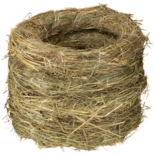 Itens Coroas de palha, decoração de mesa natural, coroa de porta, 26-27cm, 5 peças