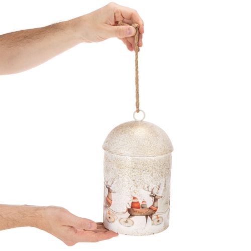 Sino com motivo natalino para pendurar, 26 cm | Floristik24.pt