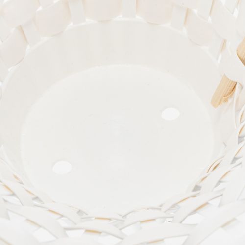 Cesta para daminha de casamento, 24 cm x 17 cm | Floristik24.pt