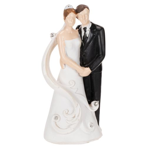 Estatueta de casamento com noivos, 10,5 cm comprar | Floristik24.pt