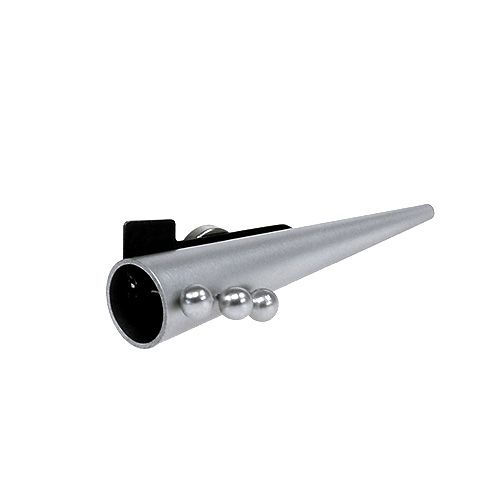 Itens Alfinete de casamento com íman, prata mate 7cm