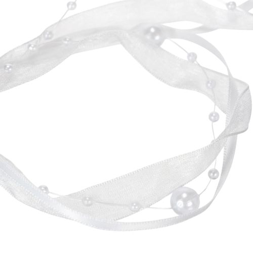 Itens Fita de casamento branca 20mm 5m