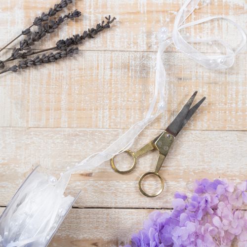 Itens Fita de casamento branca 20mm 5m