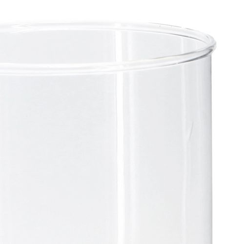 Itens Vaso de vidro alto, cilindro de vidro, vaso de flores transparente Ø12cm Alt.30cm