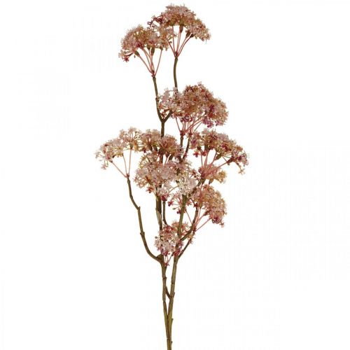 Floristik24 Ramo deco florido rosa escuro Flores artificiais do prado 88cm