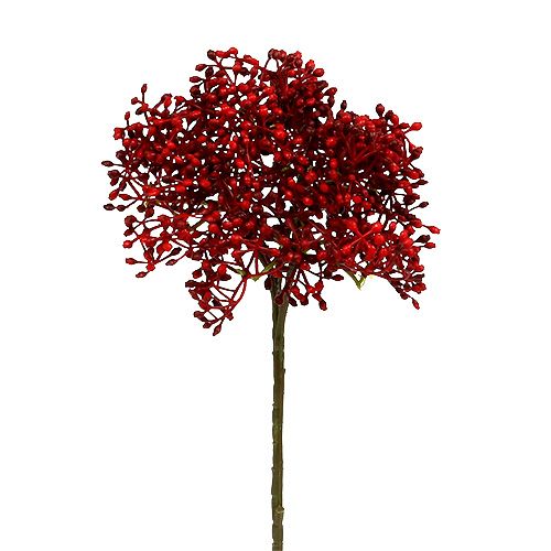 Floristik24 Ramo de flor de sabugueiro vermelho 55 cm 4 unidades